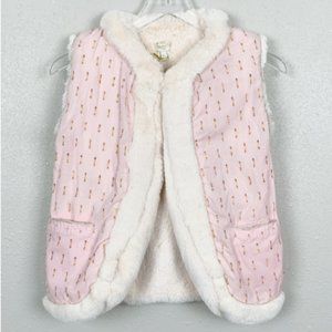 Moon Paris Iriss Vest lined with Faux Fur